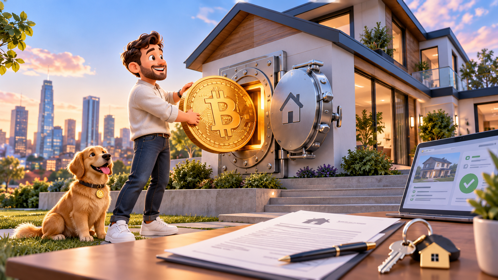 Crypto-backed mortgages allow US homebuyers to use Bitcoin and digital assets as collateral for housing finance